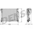 Radiateur, refroidissement du moteur DENSO [DRM09160]