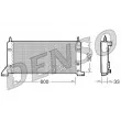 Radiateur, refroidissement du moteur DENSO [DRM10021]