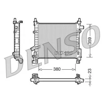 DENSO DRM10063 - Radiateur, refroidissement du moteur