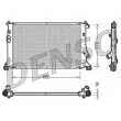 Radiateur, refroidissement du moteur DENSO [DRM10076]