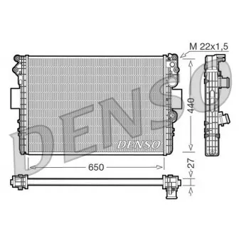 DENSO DRM12002 - Radiateur, refroidissement du moteur