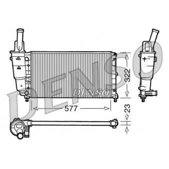 DENSO DRM13004 - Radiateur, refroidissement du moteur