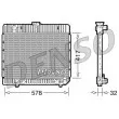 Radiateur, refroidissement du moteur DENSO [DRM17024]