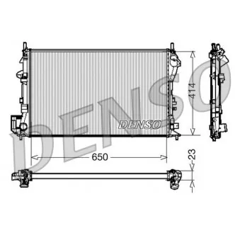 Radiateur, refroidissement du moteur DENSO DRM20028 pour OPEL VECTRA 1.8 - 140cv