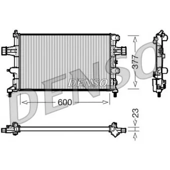 Radiateur, refroidissement du moteur DENSO DRM20081 pour OPEL ASTRA 1.2 16V - 75cv