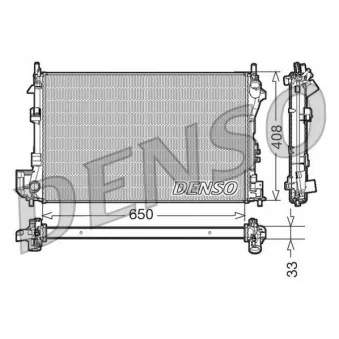 Radiateur, refroidissement du moteur DENSO DRM20087 pour OPEL VECTRA 2.2 16V - 147cv