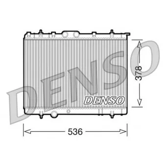Radiateur, refroidissement du moteur DENSO DRM21030 pour PEUGEOT PARTNER 1.4 - 73cv