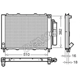 DENSO DRM23103 - Module de refroidissement