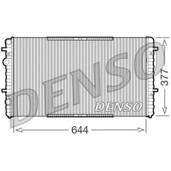 DENSO DRM26005 - Radiateur, refroidissement du moteur