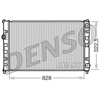 DENSO DRM26009 - Radiateur, refroidissement du moteur