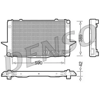 DENSO DRM33043 - Radiateur, refroidissement du moteur