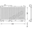 Radiateur, refroidissement du moteur DENSO [DRM36021]