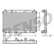 Radiateur, refroidissement du moteur DENSO [DRM40006]