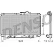 DENSO DRM40020 - Radiateur, refroidissement du moteur