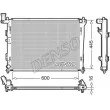 Radiateur, refroidissement du moteur DENSO [DRM41004]