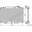 DENSO DRM44041 - Radiateur, refroidissement du moteur