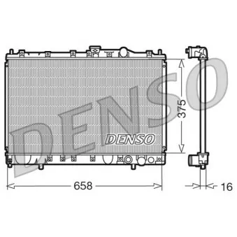 DENSO DRM45002 - Radiateur, refroidissement du moteur