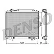 DENSO DRM45013 - Radiateur, refroidissement du moteur
