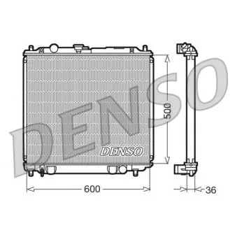 DENSO DRM45014 - Radiateur, refroidissement du moteur
