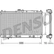 DENSO DRM45024 - Radiateur, refroidissement du moteur