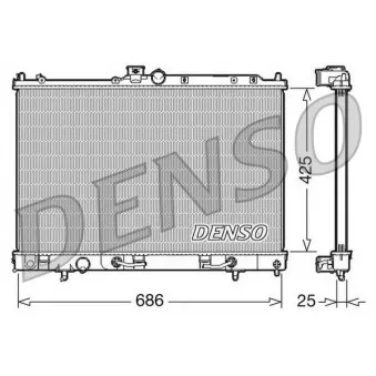 DENSO DRM45027 - Radiateur, refroidissement du moteur