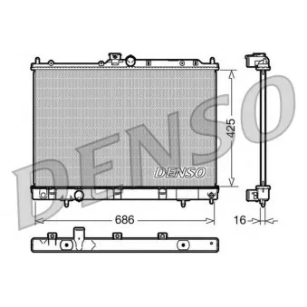 DENSO DRM45031 - Radiateur, refroidissement du moteur