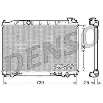 DENSO DRM46029 - Radiateur, refroidissement du moteur