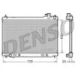 Radiateur, refroidissement du moteur DENSO [DRM46100]