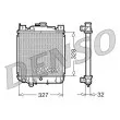 Radiateur, refroidissement du moteur DENSO [DRM47006]