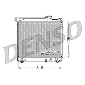 DENSO DRM47012 - Radiateur, refroidissement du moteur