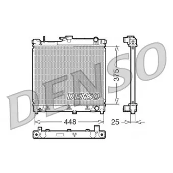 DENSO DRM47014 - Radiateur, refroidissement du moteur