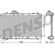Radiateur, refroidissement du moteur DENSO [DRM47024]