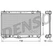 DENSO DRM50043 - Radiateur, refroidissement du moteur