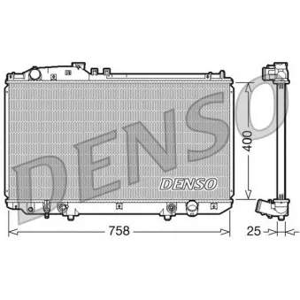 DENSO DRM51006 - Radiateur, refroidissement du moteur