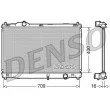 DENSO DRM51008 - Radiateur, refroidissement du moteur