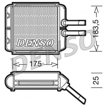 Système de chauffage DENSO DRR08001