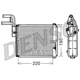 DENSO DRR09032 - Système de chauffage