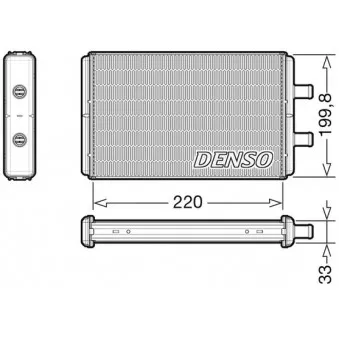 DENSO DRR12016 - Système de chauffage
