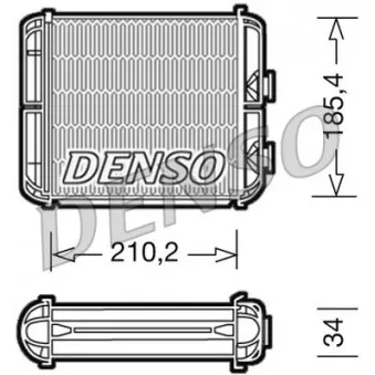 Système de chauffage DENSO DRR20003 pour OPEL ASTRA 1.9 CDTI - 150cv