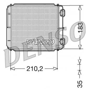 Système de chauffage DENSO DRR23018 pour RENAULT LAGUNA 3.0 V6 24V - 207cv