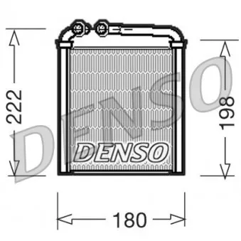 Système de chauffage DENSO OEM 053-015-0012-B