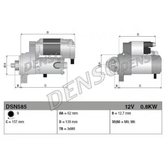 Démarreur FISPA S12MA0055A2