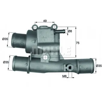 Thermostat d'eau BEHR TI 130 88