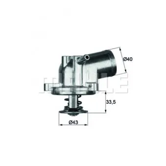 Thermostat d'eau BEHR TI 21 71 pour MERCEDES-BENZ CLASSE E E 200 T Kompressor - 163cv