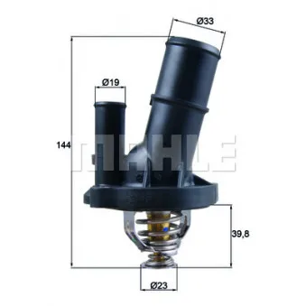 Thermostat d'eau MOTORAD 910-82K