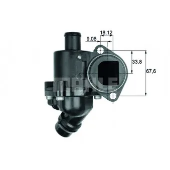 Thermostat d'eau BEHR TM 3 100 pour AUDI A4 1.8 T quattro - 150cv