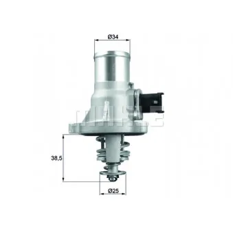 Thermostat d'eau BEHR TM 41 105 pour OPEL ASTRA 1.6 Turbo - 116cv