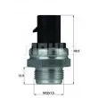 BEHR TSW 12D - Interrupteur de température, ventilateur de radiateur