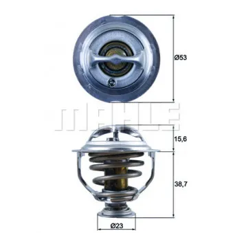Thermostat d'eau BEHR TX 123 95D pour AUDI A4 2.0 TFSI - 180cv