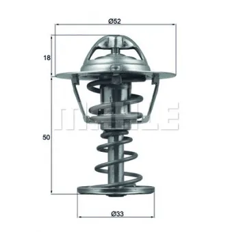 Thermostat d'eau BEHR OEM 1338E8